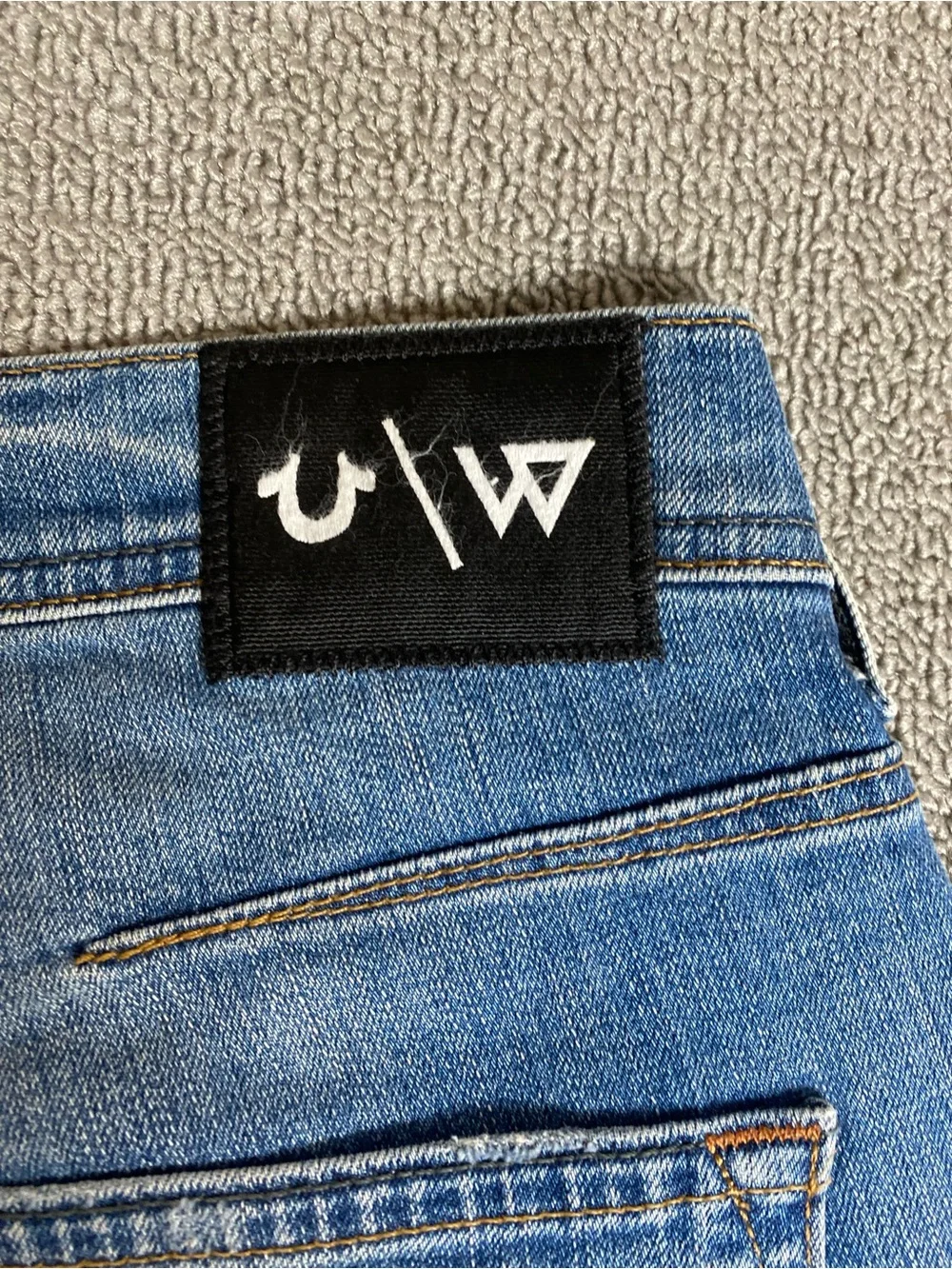 True Religion x Russell Westbrook Rocco Relaxed Fit Distressed Skinny Jean USA